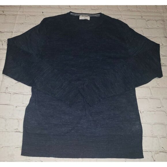 Nwot Old Navy Mens Crew Neck Lightweight Blue Size Medium Sweater - Picture 1 of 5